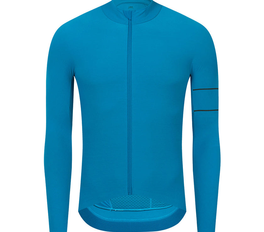 Thermal Fleece Long Sleeve Cycling Jersey 10 Colors