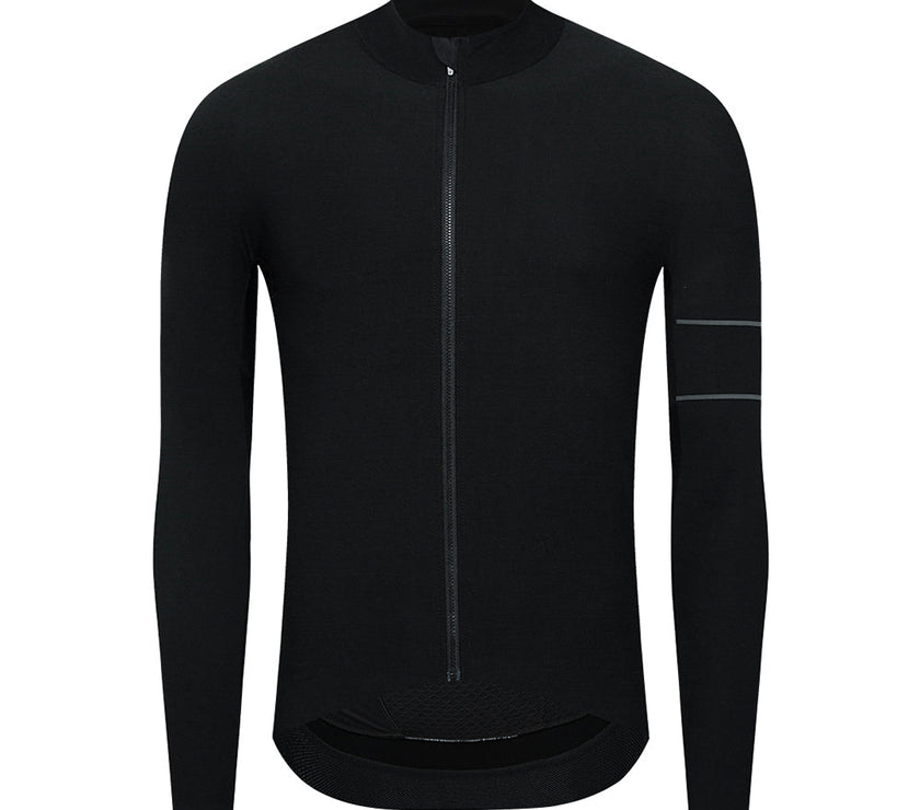 Thermal Fleece Long Sleeve Cycling Jersey 10 Colors