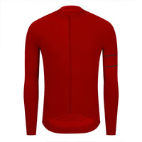 Thermal Fleece Long Sleeve Cycling Jersey 10 Colors