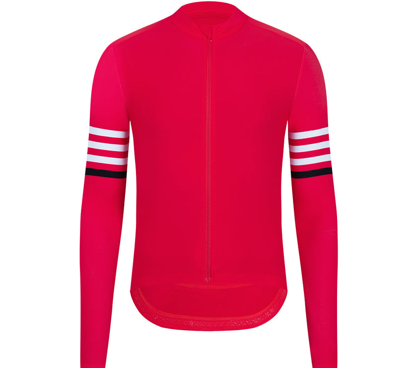 Winter Long Sleeves Fleece Warm Cycling Jersey