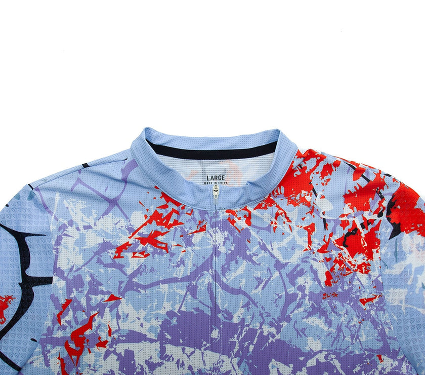 Short Sleeve Men Summer Mountain Bike Cycling Jersey