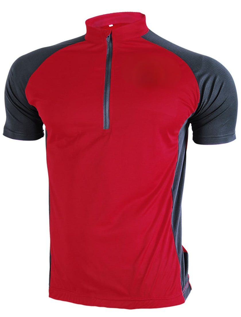 Men's Short Sleeve Cycling Jersey Summer Mesh
