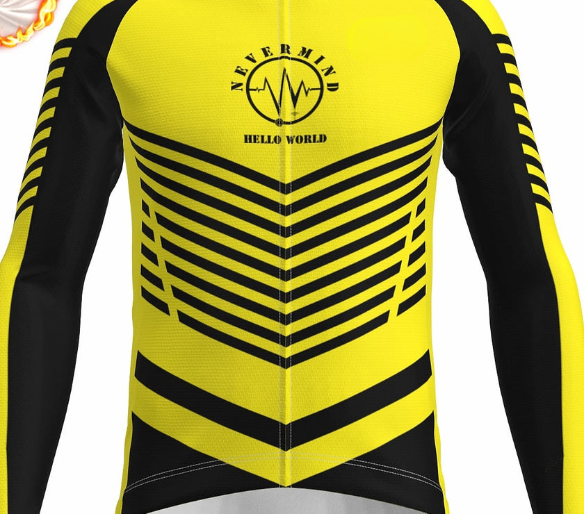 Grams Men's Long Sleeve Cycling Jersey