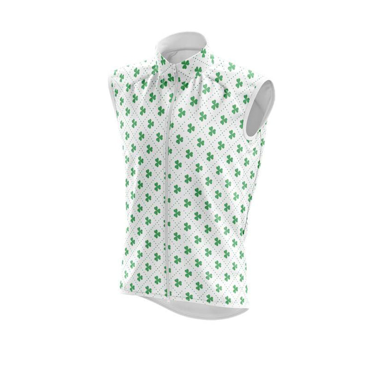 3 Leaf Clover Pattern Sleeveless Club Jersey