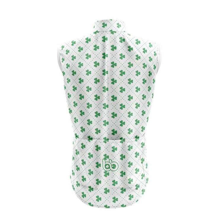 3 Leaf Clover Pattern Sleeveless Club Jersey