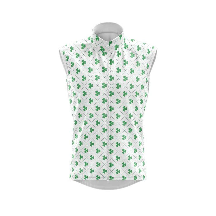 3 Leaf Clover Pattern Sleeveless Club Jersey
