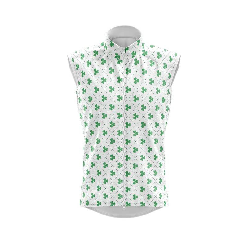 3 Leaf Clover Pattern Sleeveless Club Jersey
