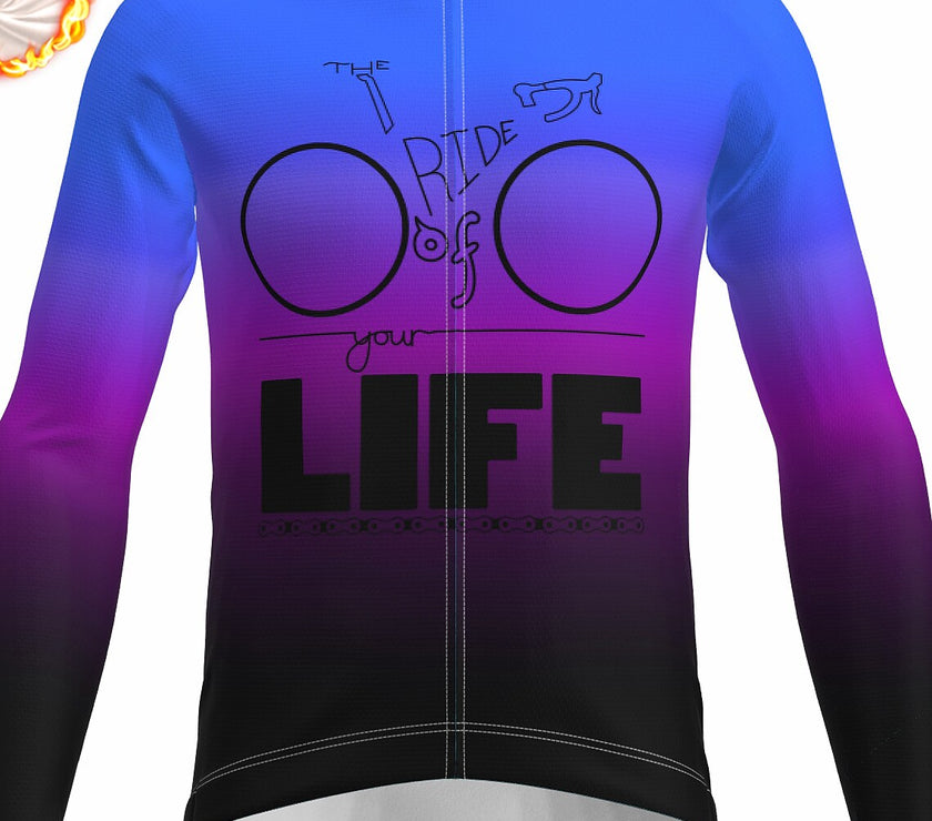 Grams Men's Long Sleeve Cycling Jersey