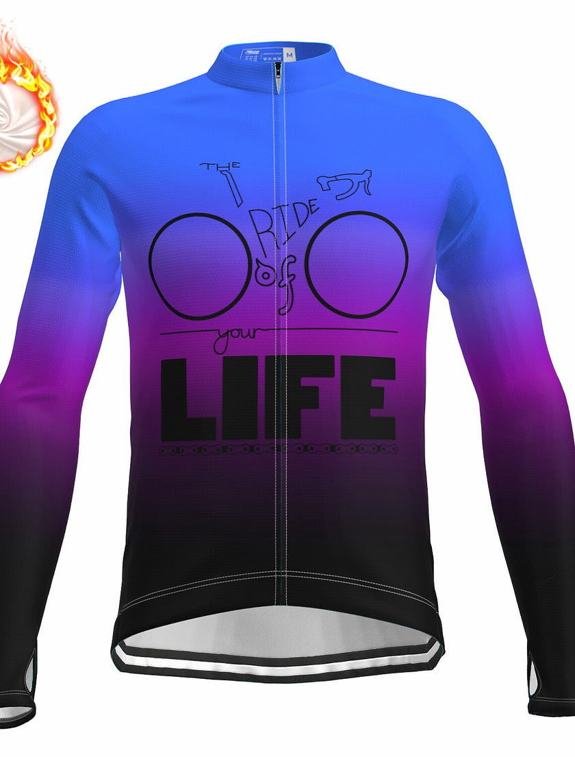 Grams Men's Long Sleeve Cycling Jersey
