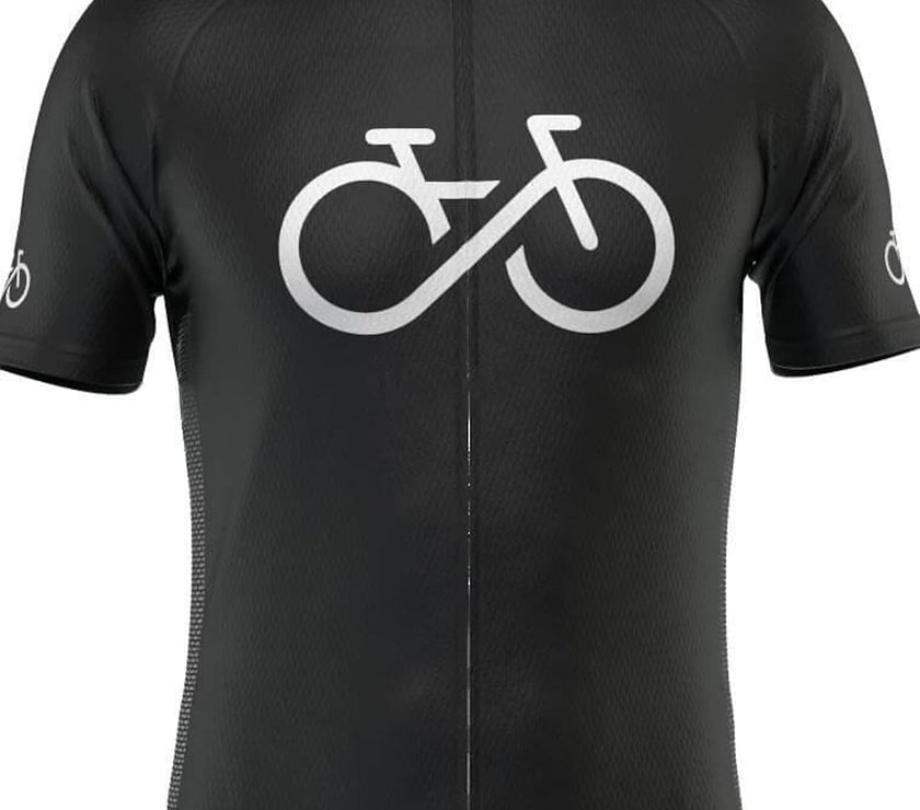 Men's Short Sleeve Cycling Jersey Summer Polyester