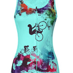 Women's Sleeveless Cycling Jersey Cycling Vest