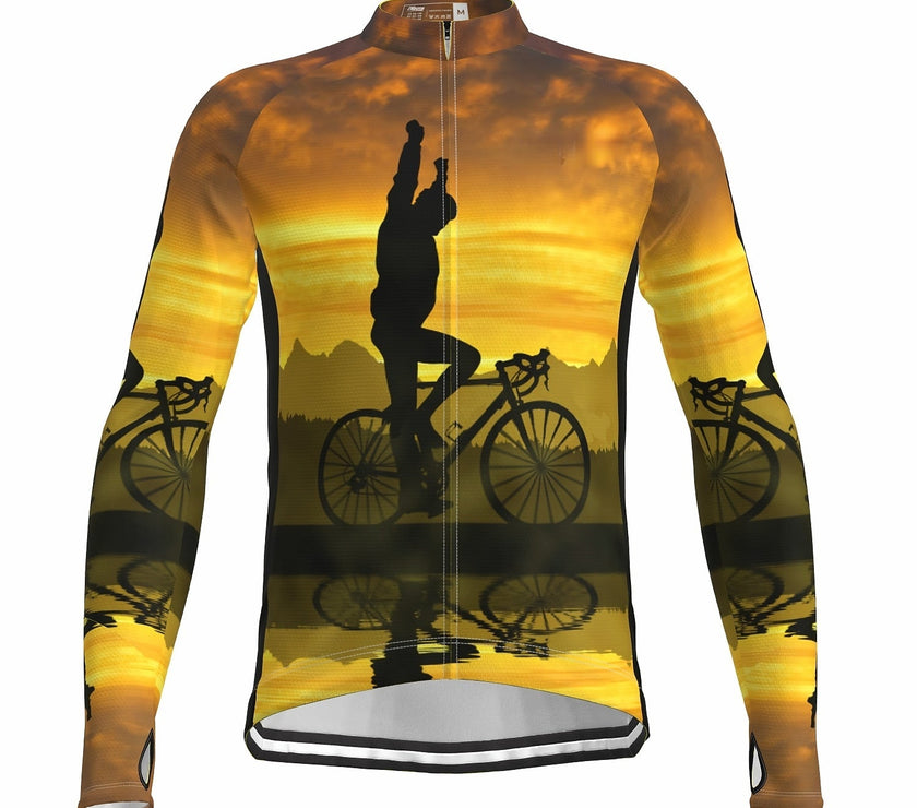 Grams Men's Long Sleeve Cycling Jersey