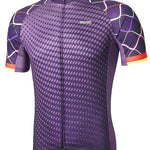 Men's Short Sleeve Cycling Jersey Summer Polyester Bike Jersey