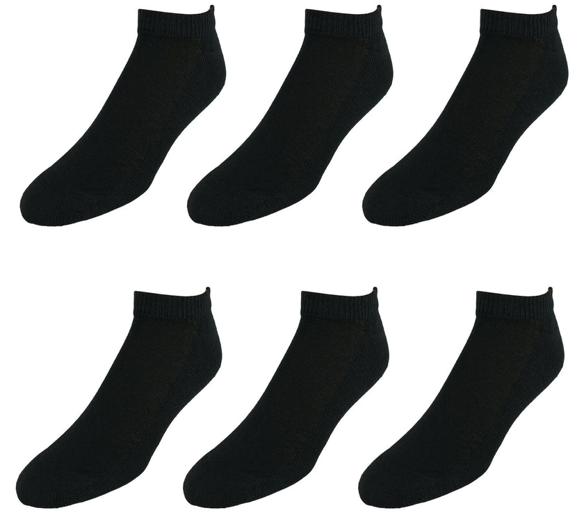 Hanes Men's Cushion No-Show Socks 6-Pack