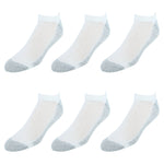 Hanes Men's Cushion No-Show Socks 6-Pack