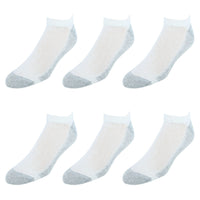 Hanes Men's Cushion No-Show Socks 6-Pack