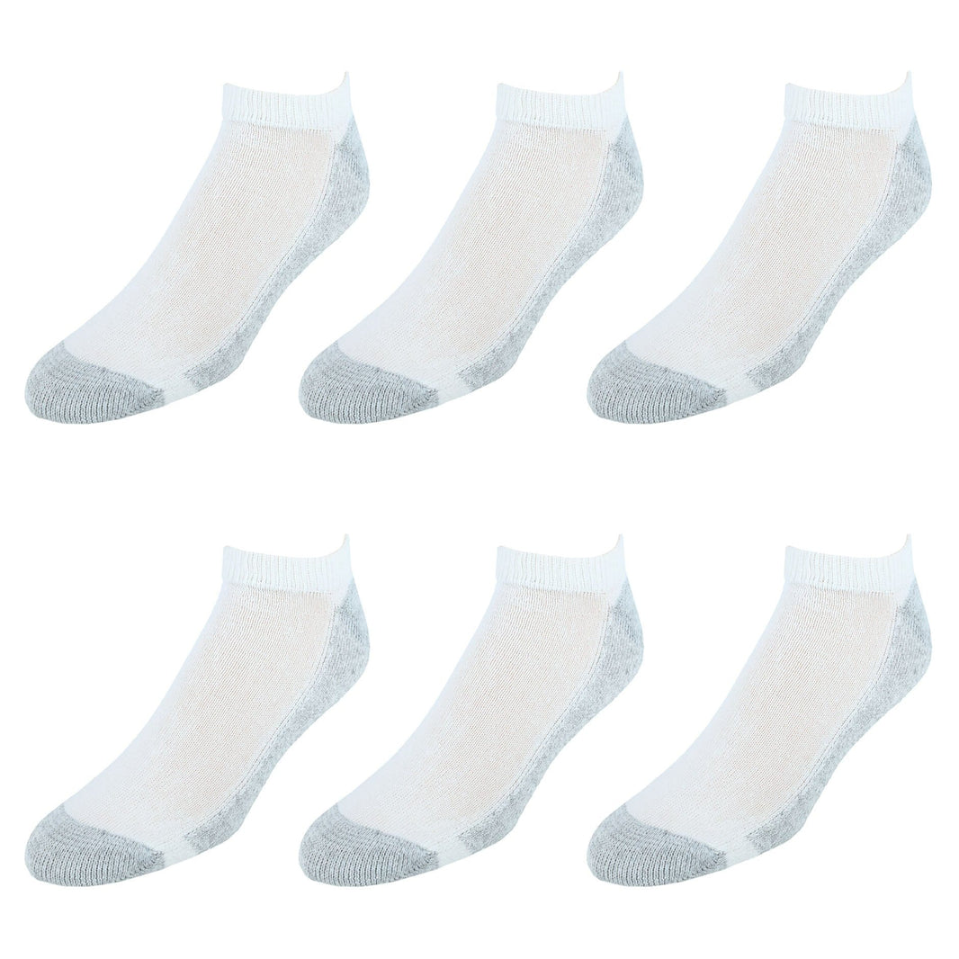 Hanes Men's Cushion No-Show Socks 6-Pack