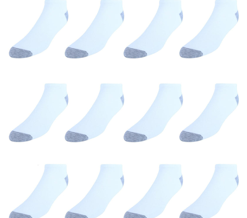 Hanes Men's FreshIQ X-Temp Low Cut Socks (12 pack)