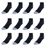 Hanes Men's FreshIQ X-Temp Ankle Socks (12 Pack)