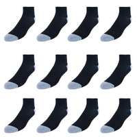Hanes Men's FreshIQ X-Temp Ankle Socks (12 Pack)