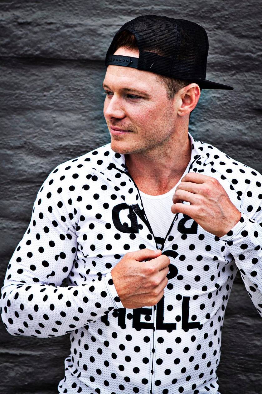 "White Dots" Endurance Long Sleeve Jersey
