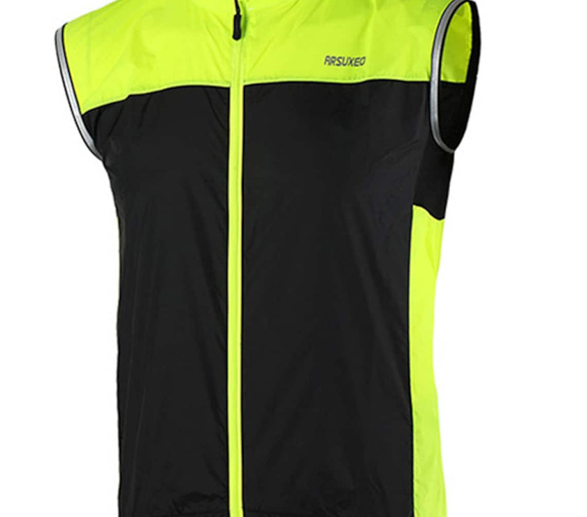 Men's Sleeveless Cycling Vest Winter Spandex