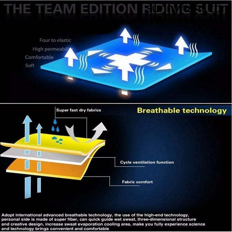 COLORFUL CYCLING JERSEY