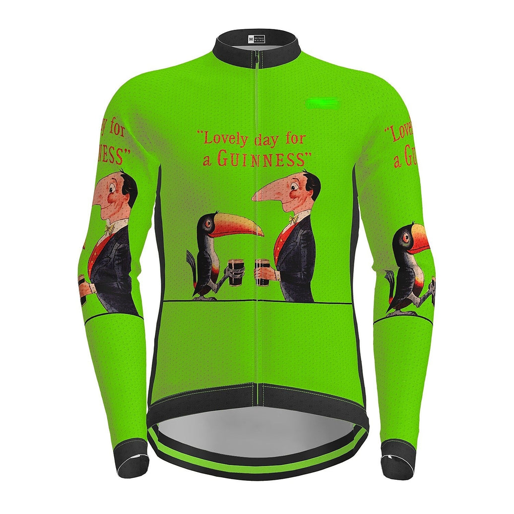 Men's Long Sleeve Cycling Jersey e Bird Winter