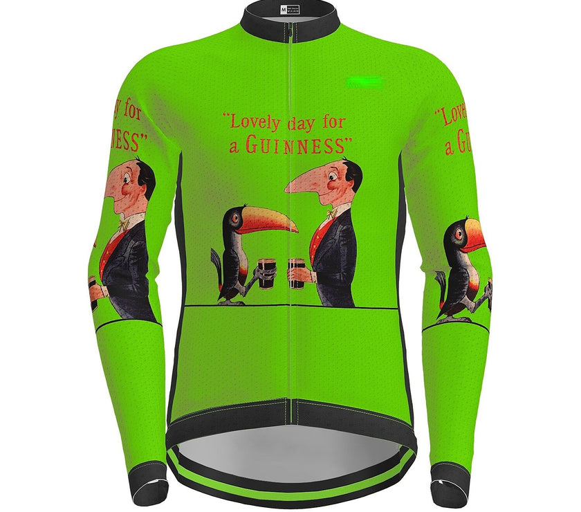 Men's Long Sleeve Cycling Jersey e Bird Winter