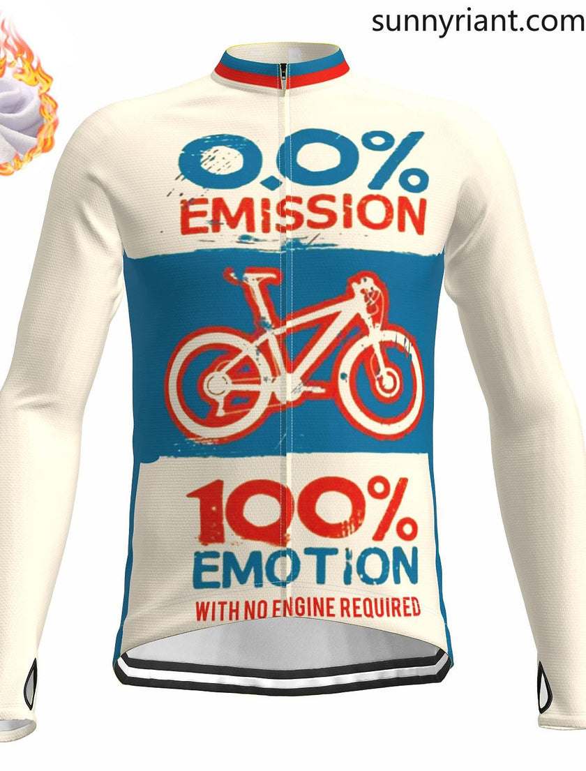 Grams Men's Long Sleeve Cycling Jersey