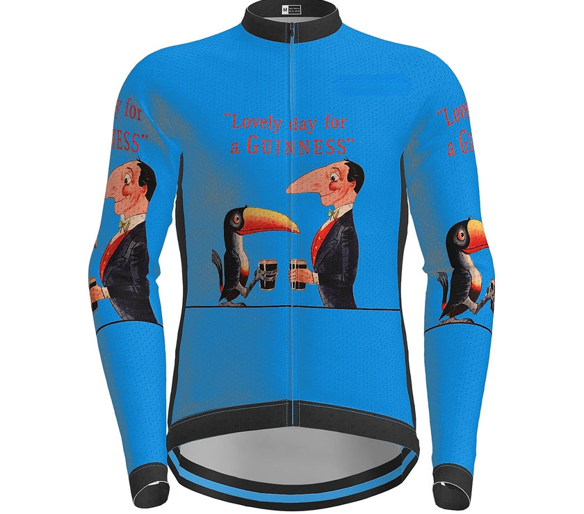 Men's Long Sleeve Cycling Jersey e Bird Winter