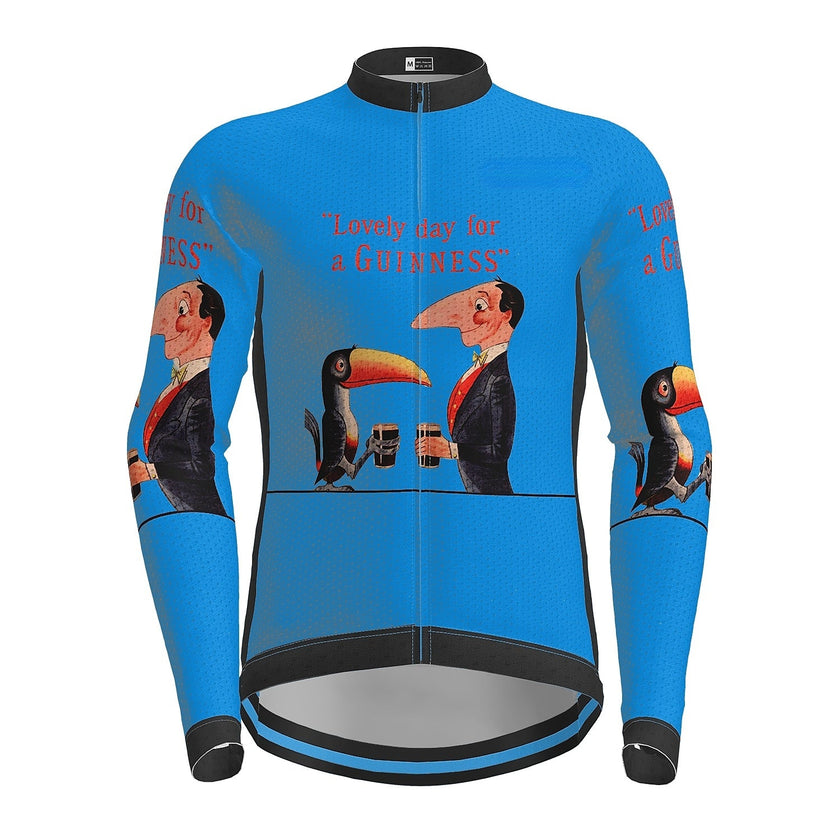 Men's Long Sleeve Cycling Jersey e Bird Winter