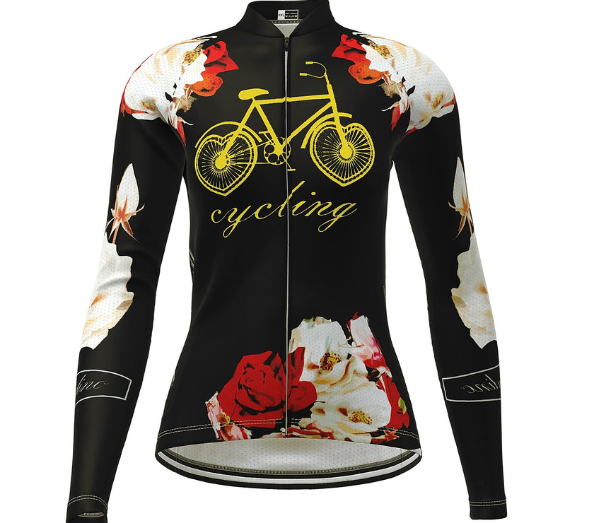 Women's Long Sleeve Cycling Jersey