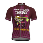 Sunnyriant Men's Short Sleeve Cycling Jersey