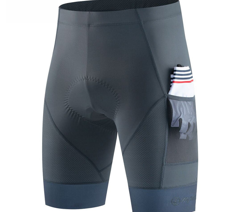 Breathable Sweat Absorbing Pure Color Bicycle Pants