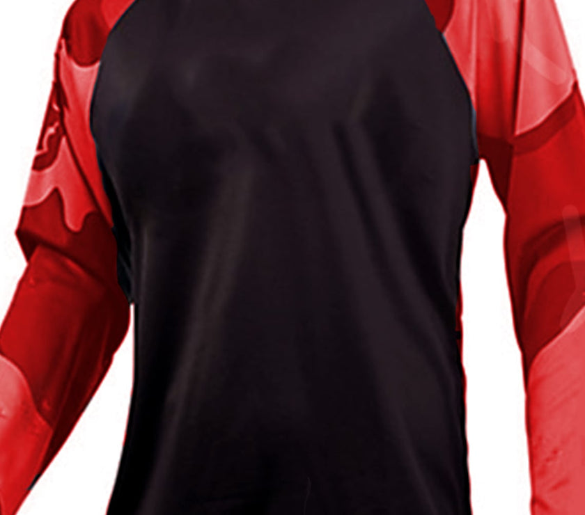 Men's Long Sleeve Cycling Jersey Downhill Jersey Dirt Bike Jersey