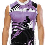 Men's Sleeveless Cycling Jersey Summer Polyester