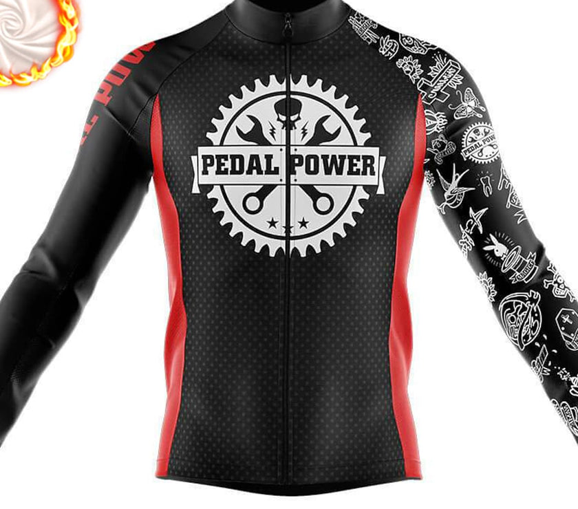 Grams Men's Long Sleeve Cycling Jersey