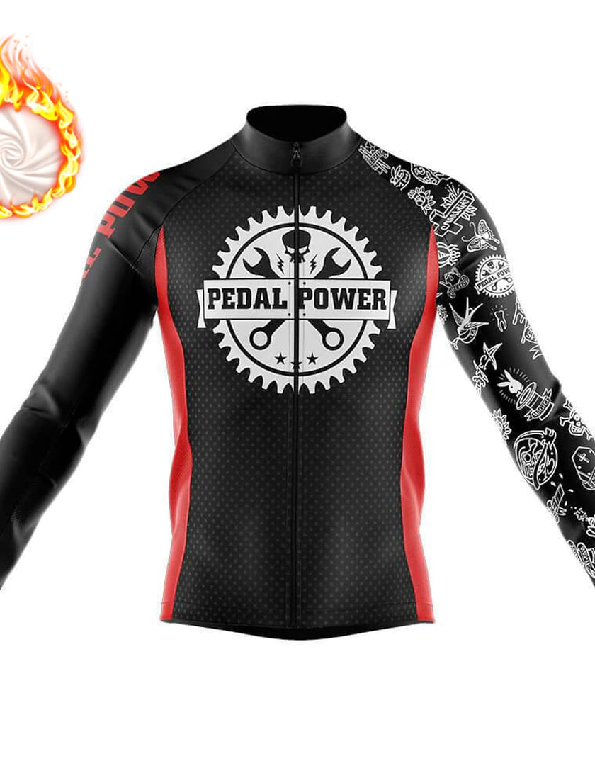 Grams Men's Long Sleeve Cycling Jersey