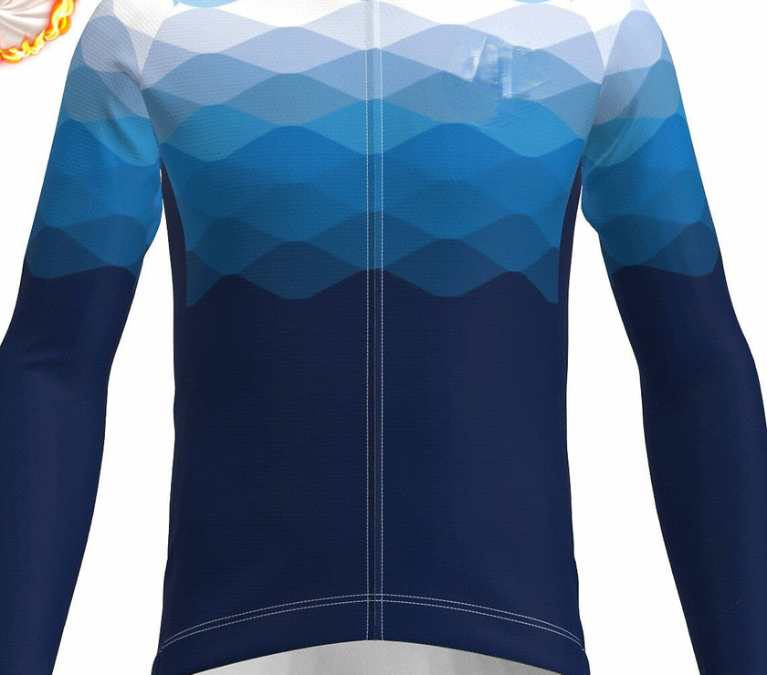 Grams Men's Long Sleeve Cycling Jersey