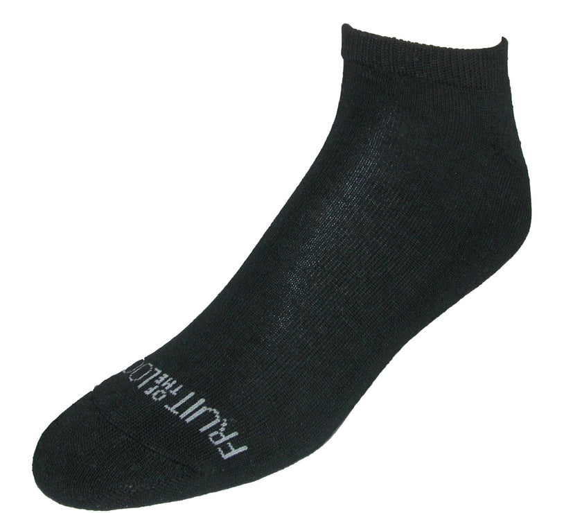 Fruit of the Loom Men's Half Cushion No Show Socks (6 Pair Pack)