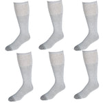 Fruit of the Loom Men's Work Gear  Heavy Duty Tube Socks（6 Pair Pack）