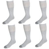 Fruit of the Loom Men's Work Gear  Heavy Duty Tube Socks（6 Pair Pack）
