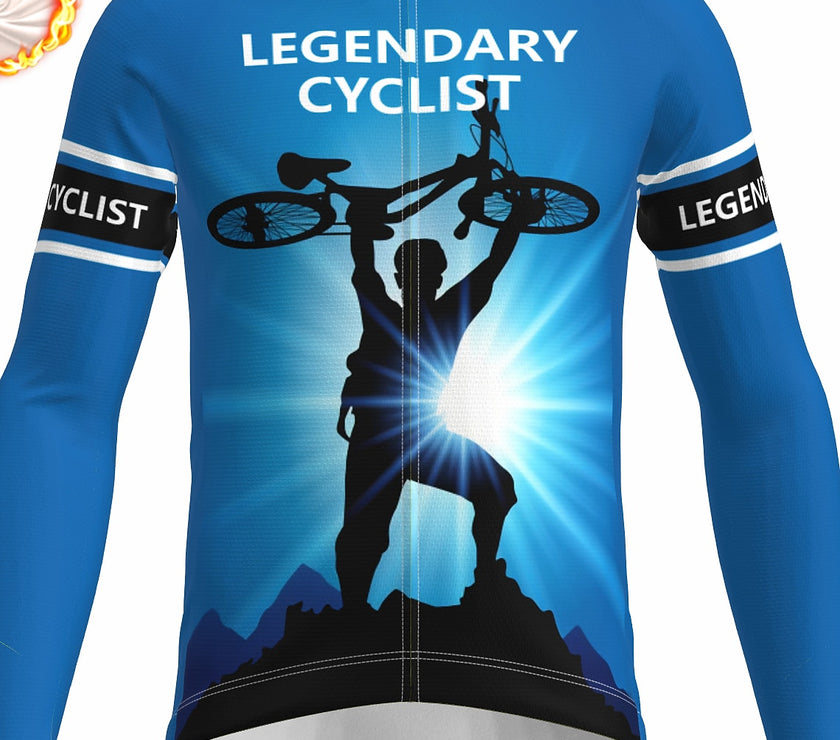 Grams Men's Long Sleeve Cycling Jersey