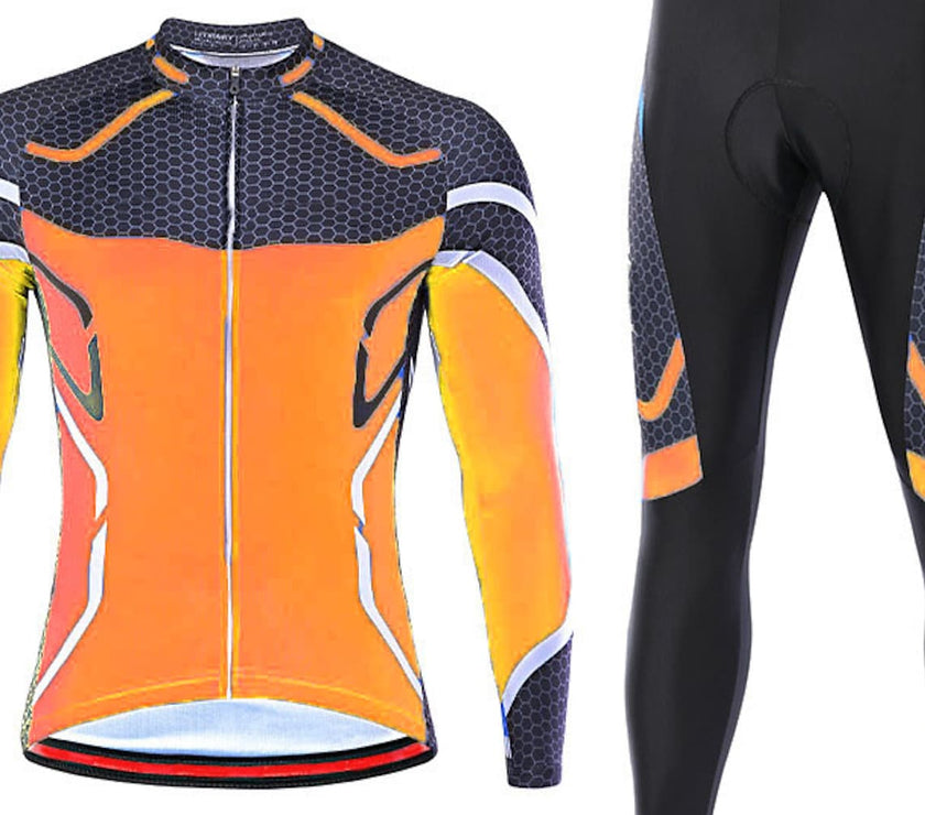 Grams Men's Long Sleeve Cycling Jersey