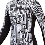 Grams Men's Long Sleeve Cycling Jersey Spandex Polyester