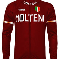 Men's Long Sleeve Cycling Jersey Winter Polyester
