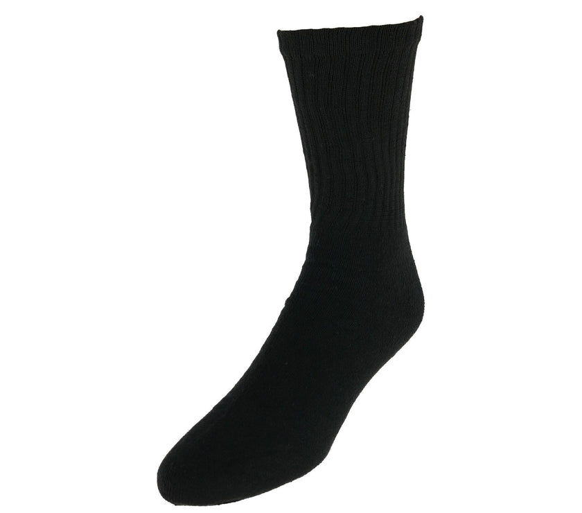 Everlast Men's 6PK Crew Socks（6 Pair Pack）