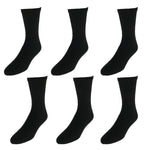 Everlast Men's 6PK Crew Socks（6 Pair Pack）