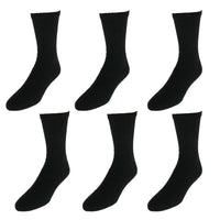 Everlast Men's 6PK Crew Socks（6 Pair Pack）